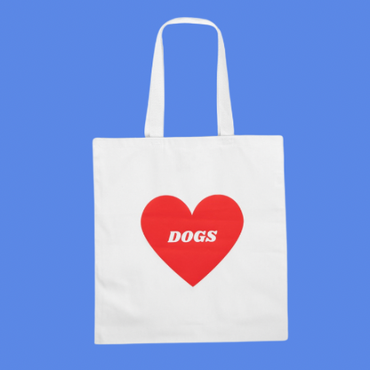 HEART DOGS TOTE