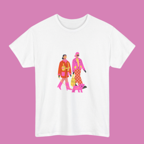 FASHION DOG MOMS DUO T-SHIRT