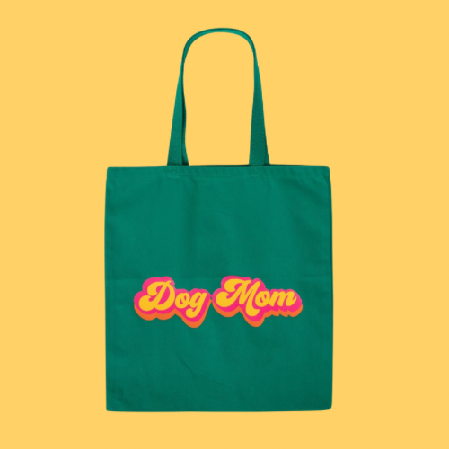 DOG MOM TOTE BAG