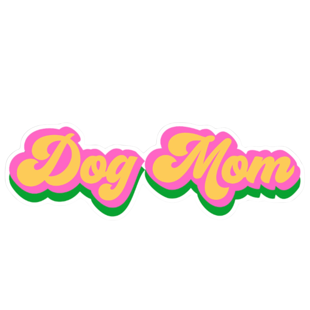 DOG MOM STICKER