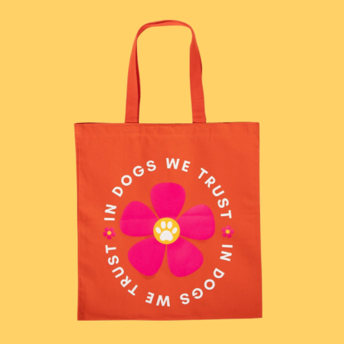 IN DOGS WE TRUST TOTE