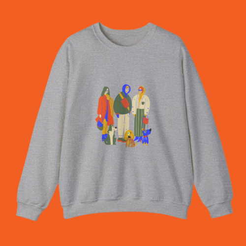 FASHION DOG PARENTS TRIO SWEATSHIRT